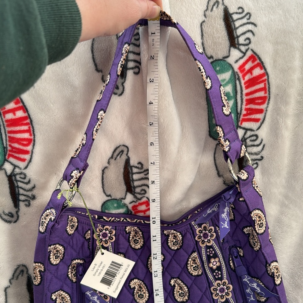 Vera Bradley Simply Violet Purse and Wallet Set - Picture 14 of 15